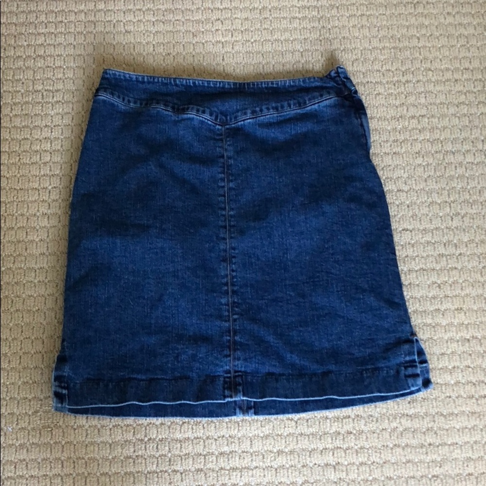 Jones New York Sport Stretch Jean Skirt